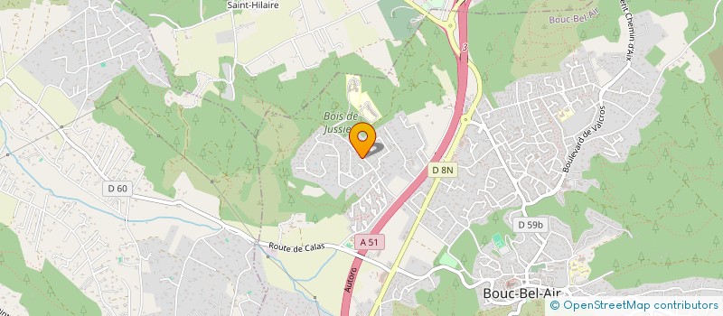 localisation de l'entreprise HARLONE à BOUC-BEL-AIR