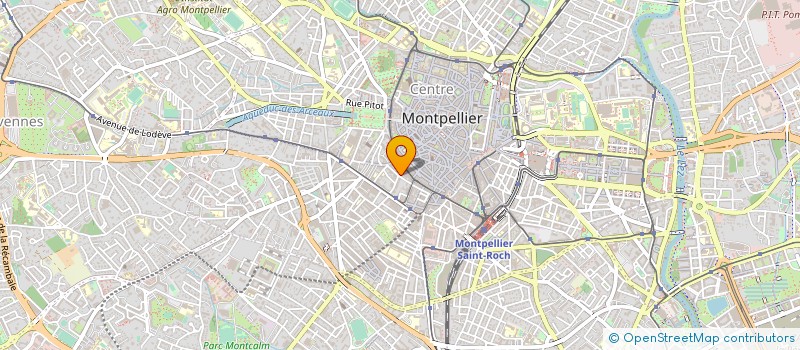 localisation de l'entreprise HARLOW CONSEIL à MONTPELLIER
