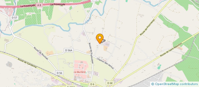 localisation de l'entreprise HARLTON à TRETS