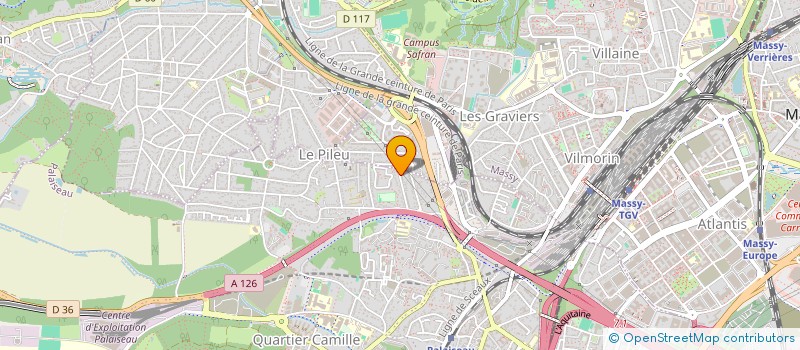 localisation de l'entreprise HARM'FEMMES à PALAISEAU