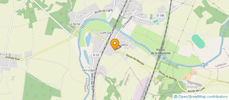 localisation de l'entreprise HARMAND ET FILS  MAINE-DE-BOIXE