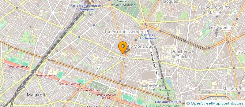 localisation de l'entreprise HARMATAN  PARIS