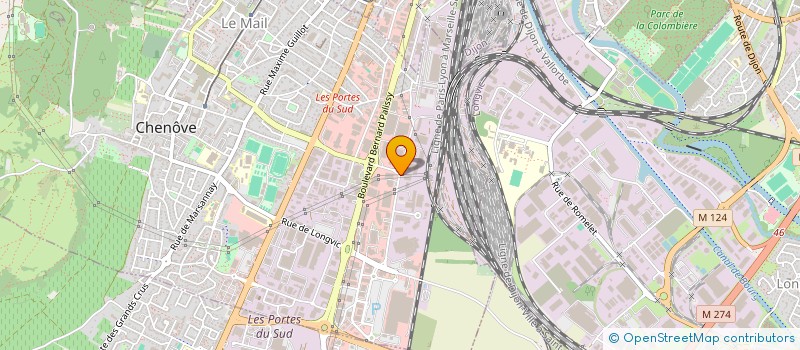 localisation de l'entreprise HARMEZ IMMO  DIJON