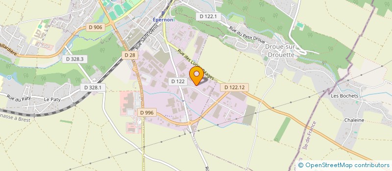 localisation de l'entreprise HARMON FACALU à EPERNON