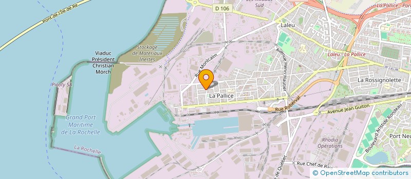 localisation de l'entreprise HARMON'ILE CHANTANT  LA ROCHELLE