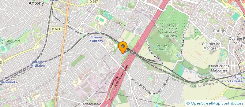 localisation de l'entreprise HARMON VOISIN  WISSOUS