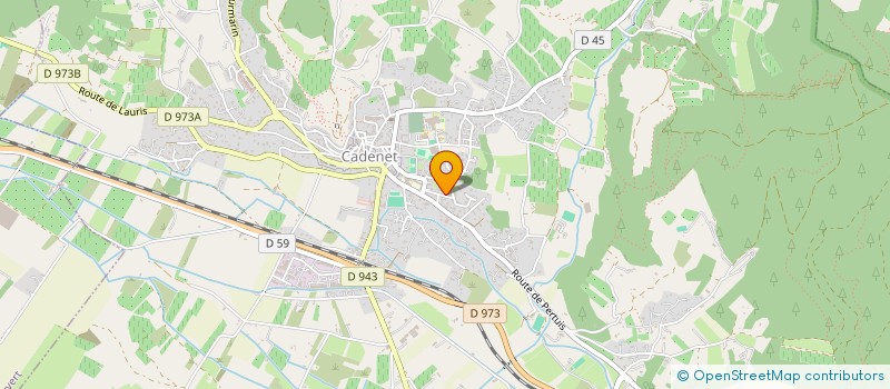localisation de l'entreprise HARMONESSENCE à CADENET