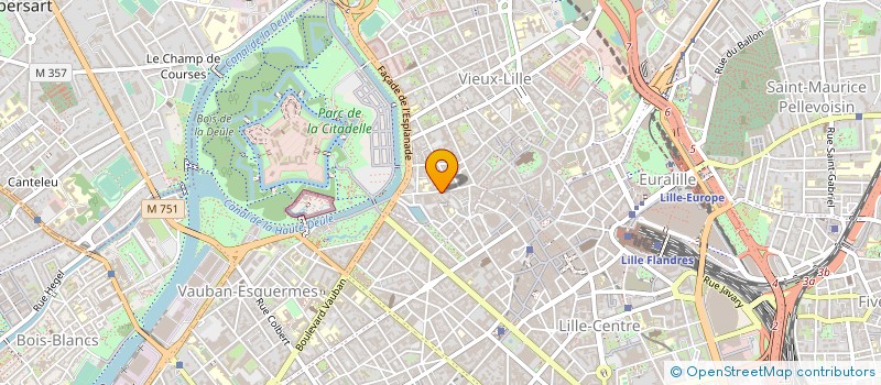 localisation de l'entreprise HARMONI HOM à LILLE
