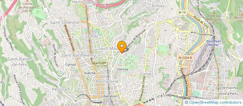 localisation de l'entreprise HARMONI HOME à NICE