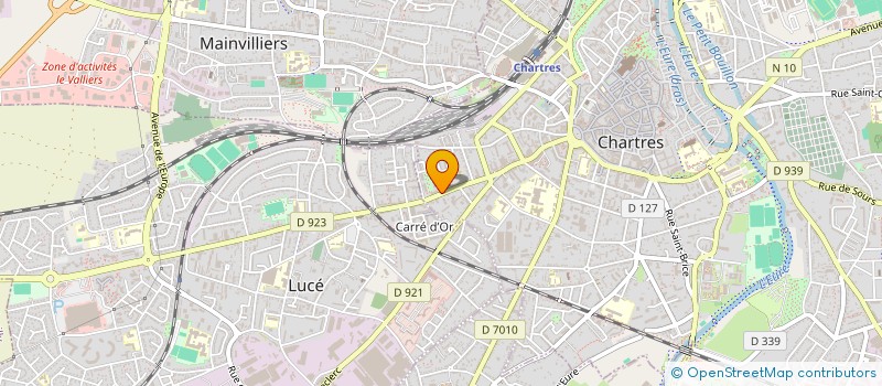 localisation de l'entreprise HARMONIA 28 à CHARTRES