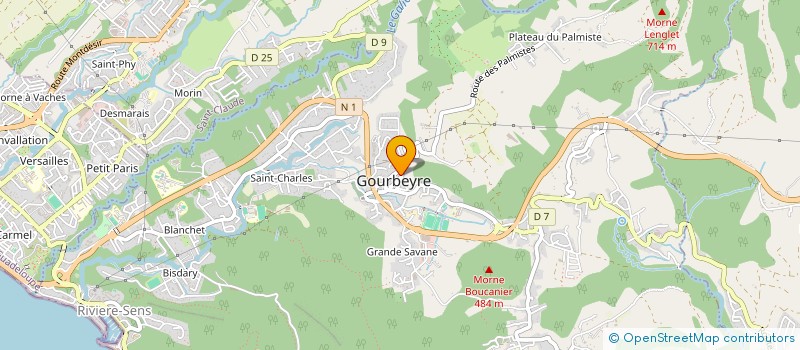 localisation de l'entreprise HARMONIA à GOURBEYRE
