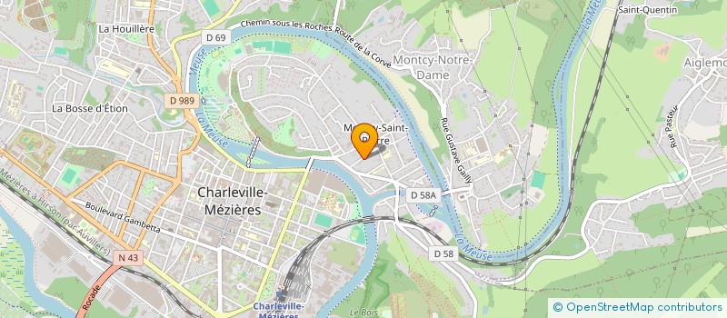 localisation de l'entreprise HARMONIA  CHARLEVILLE-MEZIERES