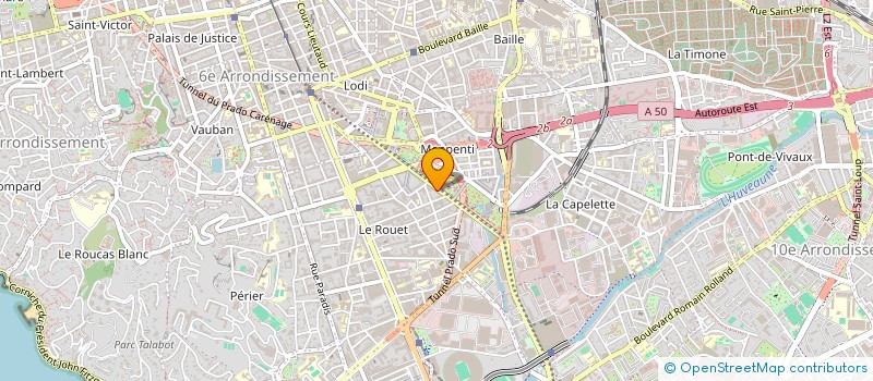 localisation de l'entreprise HARMONIA CCP à MARSEILLE
