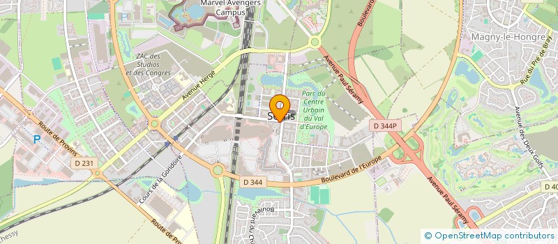 localisation de l'entreprise HARMONIA DEVELOPPEMEMENT  SERRIS