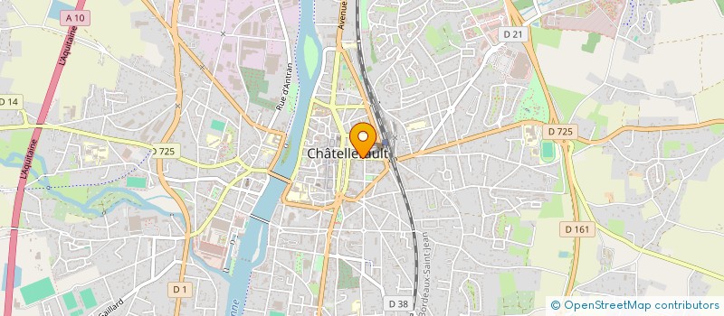 localisation de l'entreprise HARMONIA-DIET E.U.R.L. à CHATELLERAULT