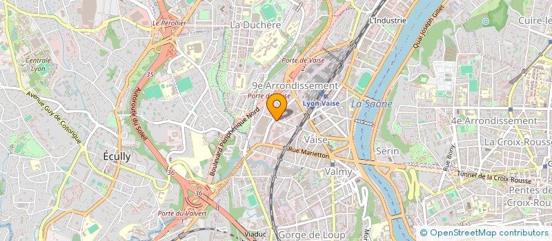 localisation de l'entreprise HARMONIA PARTNERS  LYON