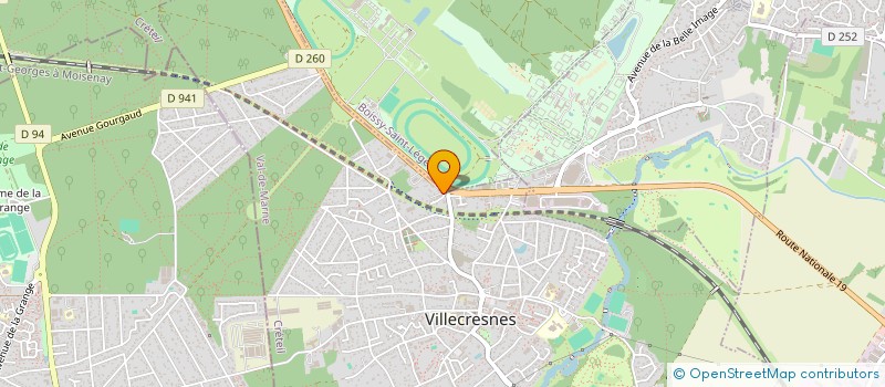 localisation de l'entreprise HARMONIA SERVICES  VILLECRESNES