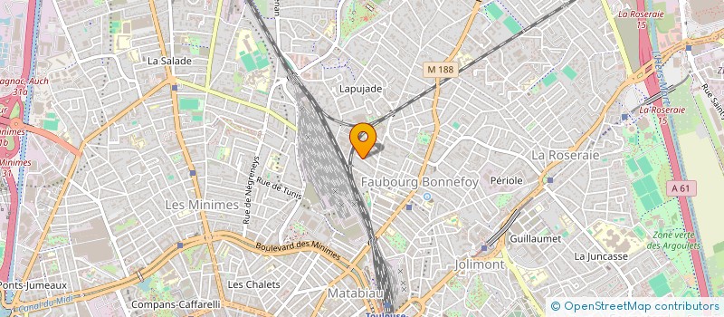 localisation de l'entreprise HARMONICA EN LIBERTE à TOULOUSE