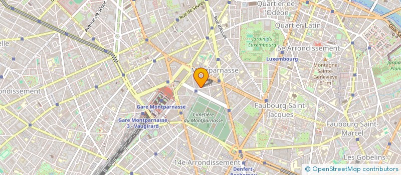 localisation de l'entreprise HARMONIE 2  PARIS