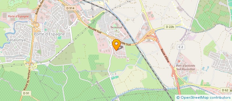 localisation de l'entreprise HARMONIE 3D  PERPIGNAN