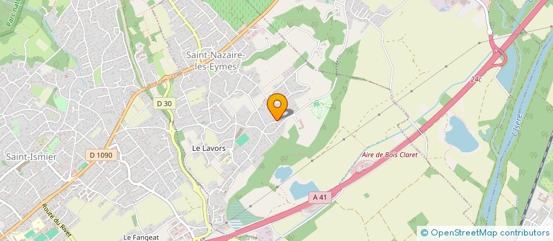 localisation de l'entreprise HARMONIE à SAINT-NAZAIRE-LES-EYMES