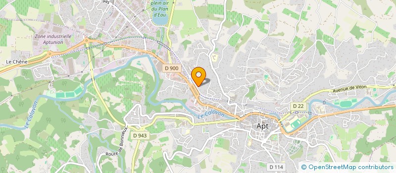 localisation de l'entreprise HARMONIE  APT