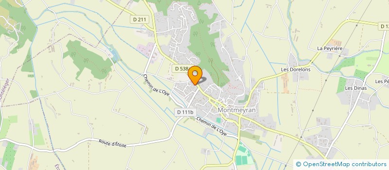 localisation de l'entreprise HARMONIE  MONTMEYRAN