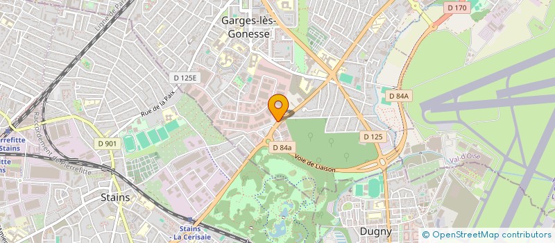localisation de l'entreprise HARMONIE à GARGES-LES-GONESSE
