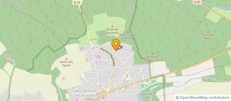 localisation de l'entreprise HARMONIE à SAINT-ARNOULT-EN-YVELINES
