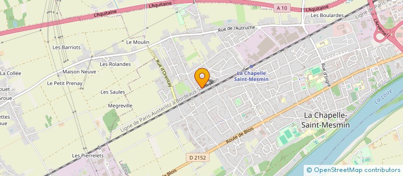 localisation de l'entreprise HARMONIE à LA CHAPELLE-SAINT-MESMIN