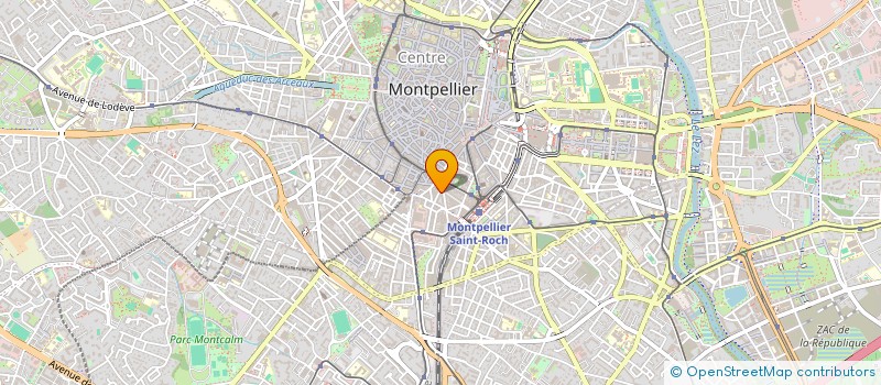 localisation de l'entreprise HARMONIE à MONTPELLIER