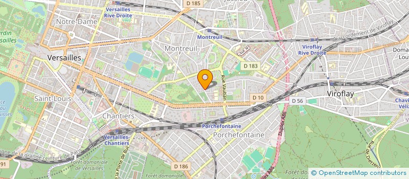 localisation de l'entreprise HARMONIE à VERSAILLES