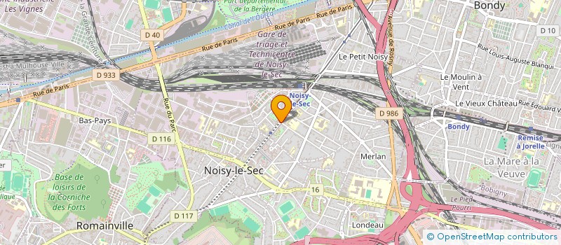localisation de l'entreprise HARMONIE A DOM à NOISY-LE-SEC