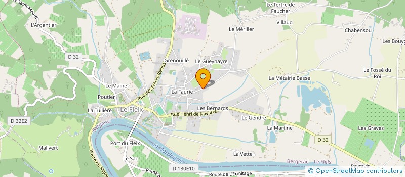 localisation de l'entreprise HARMONIE ART  LE FLEIX