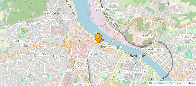 localisation de l'entreprise HARMONIE BAYONNAISE à BAYONNE