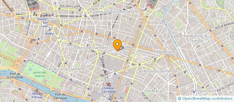 localisation de l'entreprise HARMONIE CAPITAL à PARIS