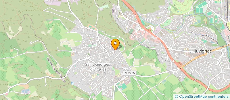 localisation de l'entreprise HARMONIE CBG  SAINT-GEORGES-D'ORQUES