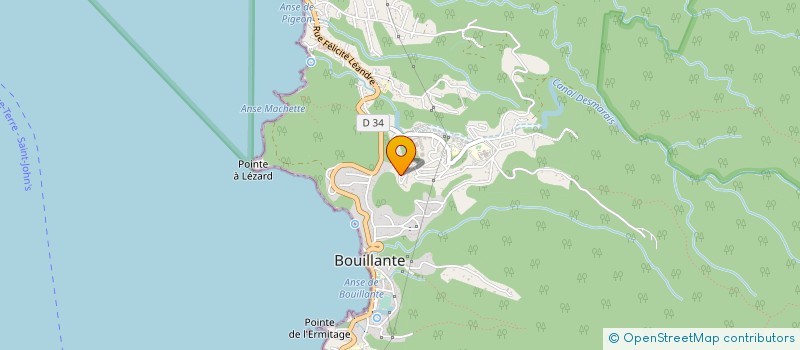 localisation de l'entreprise HARMONIE CREOLE à BOUILLANTE