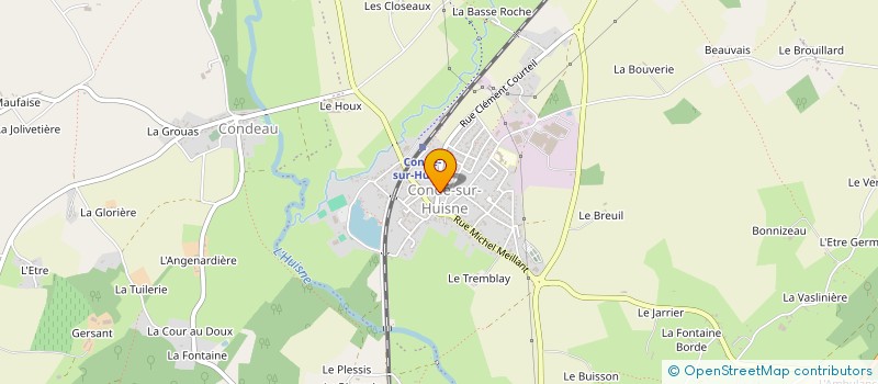 localisation de l'entreprise HARMONIE DE CONDE SUR HUISNE à SABLONS-SUR-HUISNE
