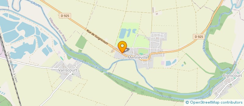 localisation de l'entreprise HARMONIE DE GUIGNICOURT à VILLENEUVE-SUR-AISNE