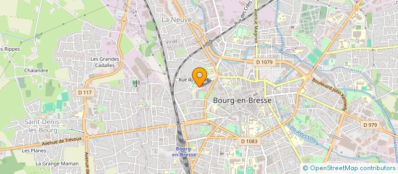 localisation de l'entreprise HARMONIE DE LA VILLE DE BOURG EN BRESSE à BOURG-EN-BRESSE