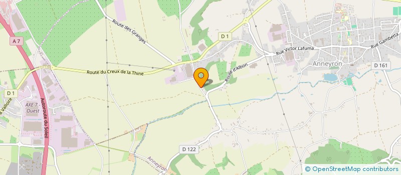 localisation de l'entreprise HARMONIE DE SAINT-RAMBERT D'ALBON  SAINT RAMBERT D'ALBON