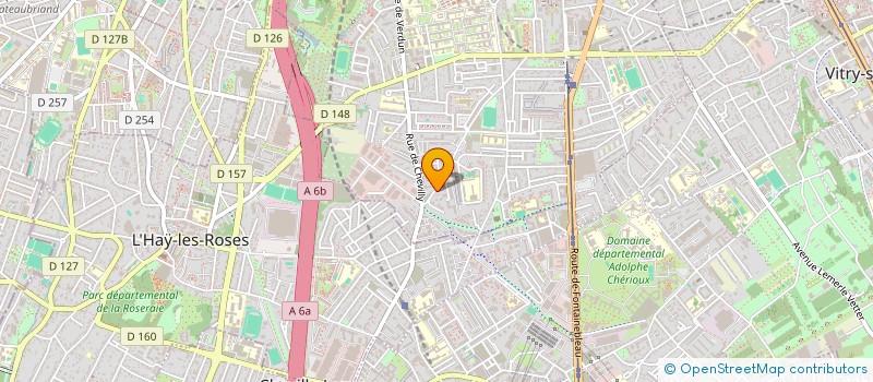 localisation de l'entreprise HARMONIE DECORATION à VILLEJUIF