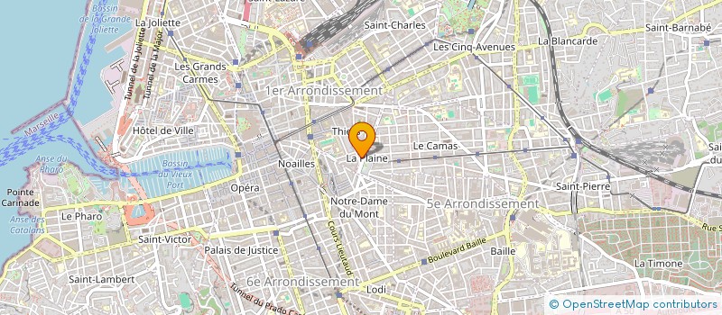 localisation de l'entreprise HARMONIE DES ARTS ATELIER DES ELFES à MARSEILLE