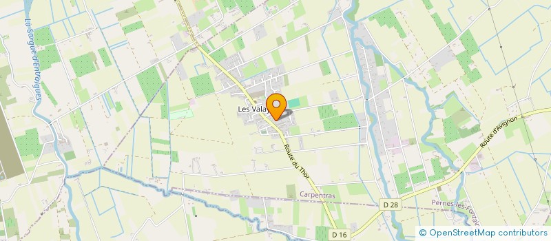 localisation de l'entreprise HARMONIE DES ENFANTS DE LA NESQUE à PERNES-LES-FONTAINES