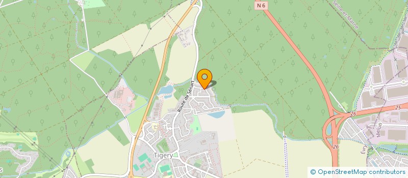 localisation de l'entreprise HARMONIE DESIGN  TIGERY