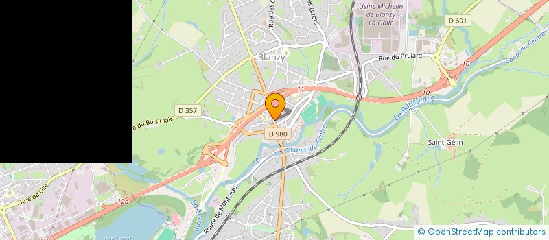 localisation de l'entreprise HARMONIE ET BATTERIE FANFARE MUNICIPALE DE BLANZY  BLANZY