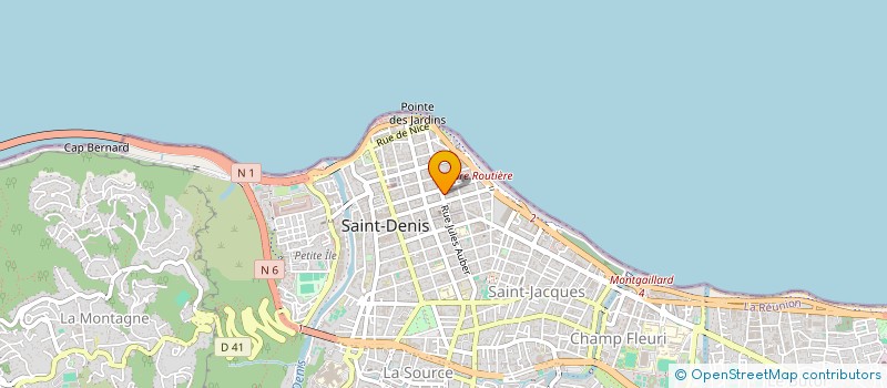 localisation de l'entreprise HARMONIE ET BIEN-ETRE à SAINT-DENIS