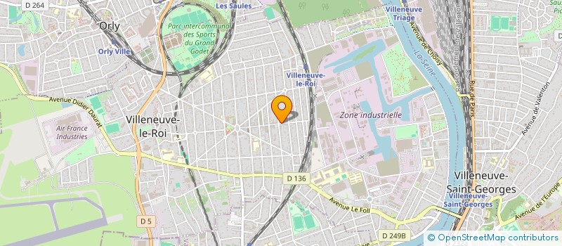 localisation de l'entreprise HARMONIE ET BIEN ETRE à VILLENEUVE-LE-ROI
