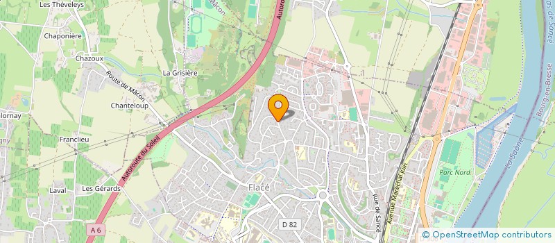 localisation de l'entreprise HARMONIE ET CONFORT  MACON